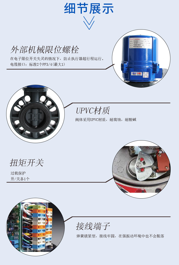 i-Tork电动PVC蝶阀