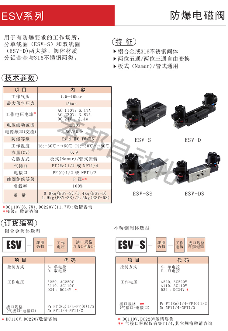 PG防爆电磁阀