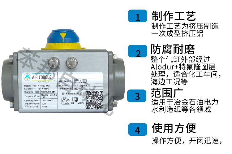 AIRTORQUE气动执行器